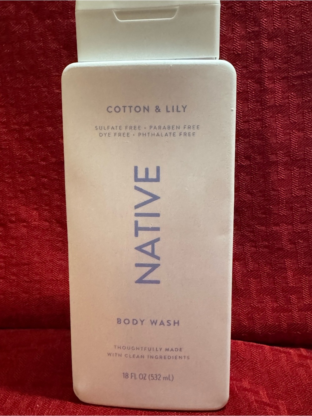 Native Cotton & Lily Body Wash